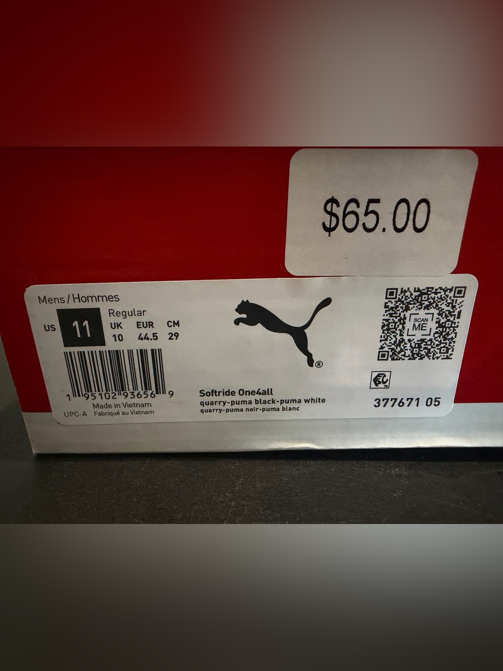 Puma Gray Men's SoftRide Mesh Sneakers - Picture 4 of 10